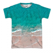 3D футболка Берег океану