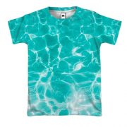 3D футболка Морская вода