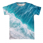 3D футболка Морський прибій