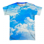 3D футболка Облака