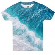 Детская 3D футболка Морской прибой
