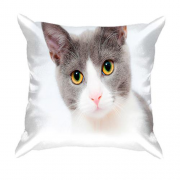 3D подушка с котом