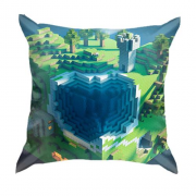 3D подушка Minecraft - Мир