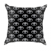 3D подушка с логотипом Toyota
