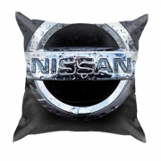 3D подушка с логотипом Nissan