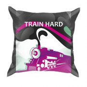 3D подушка Train Hard (joke)