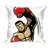 3D подушка з боксером борцем