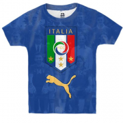 Дитяча 3D футболка Збірна Італії з футболу