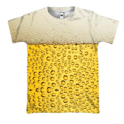 3D футболка "Бокал пива"