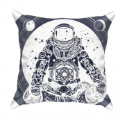 3D подушка с астральным космонавтом