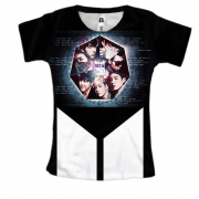 Жіноча 3D футболка з гуртом БТС (BTS) K-POP ARMY (2)