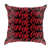 3D подушка Coca Cola pattern