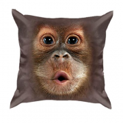 3D подушка с орангутангом