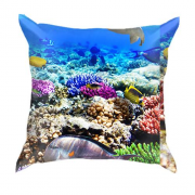 3D подушка з кораловим рифом
