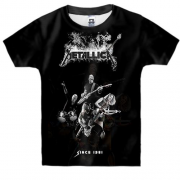 Дитяча 3D футболка Metallica Band