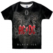 Детская 3D футболка AC/DC Black Ice