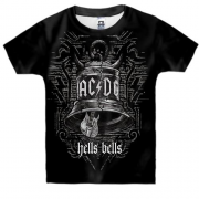 Детская 3D футболка AC/DC Hells Bells