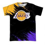 3D футболка Los Angeles Lakers