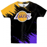 Детская 3D футболка Los Angeles Lakers