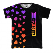3D футболка Hearts BTS
