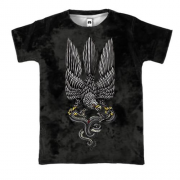 3D футболка з птицею гербом України