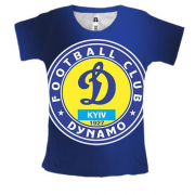 Жіноча 3D футболка Dynamo Kyiv