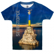 Детская 3D футболка Севастополь