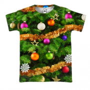 3D футболка Я - Новогодняя елка