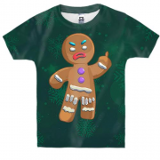 Дитяча 3D футболка Пряничний чоловічок