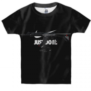 Детская 3D футболка "Nike Just do It"