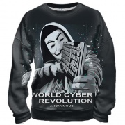 3D світшот Кібервійська Anonymous