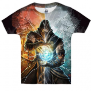 Детская 3D футболка "Mortal Kombat: Deadly Alliance"