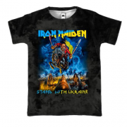 3D футболка Iron Maiden - stand with Ukraine