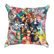 3D подушка One Piece - герои