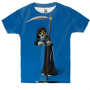 Детская 3D футболка Смерть с косой