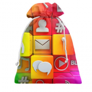 Подарочный мешочек Multicolor icons