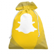 Подарочный мешочек с Snapchat