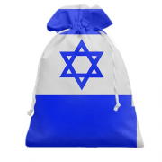 Подарочный мешочек с флагом Израиля