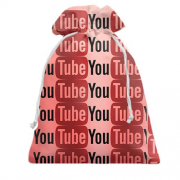 Подарочный мешочек YouTube pattern