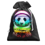 Подарочный мешочек Панда-космонавт