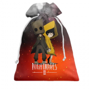 3D Подарочный мешочек Моно и Шестая - Little Nightmares II