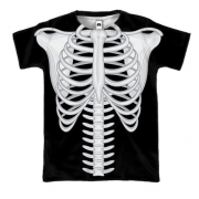 3D футболка "Скелет"