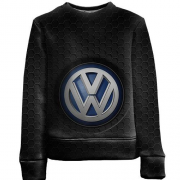 Дитячий 3D світшот з логотипом Volkswagen