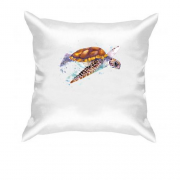 Подушка з морською черепахою