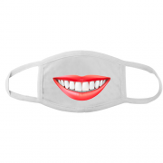Багаторазова маска для обличчя з посмішкою