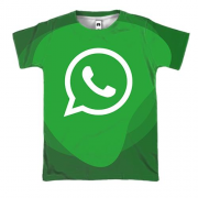 3D футболка с WhatsApp