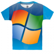 Детская 3D футболка с Windows
