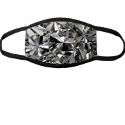 Многоразовая маска для лица с текстурой "Мелкий алмаз"