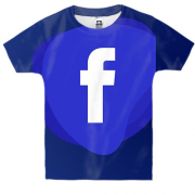 Дитяча 3D футболка з Facebook