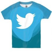 Дитяча 3D футболка з Twitter
